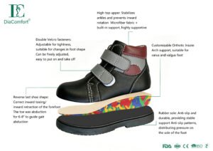 Anti-Varus Orthopedic Shoes for Kids