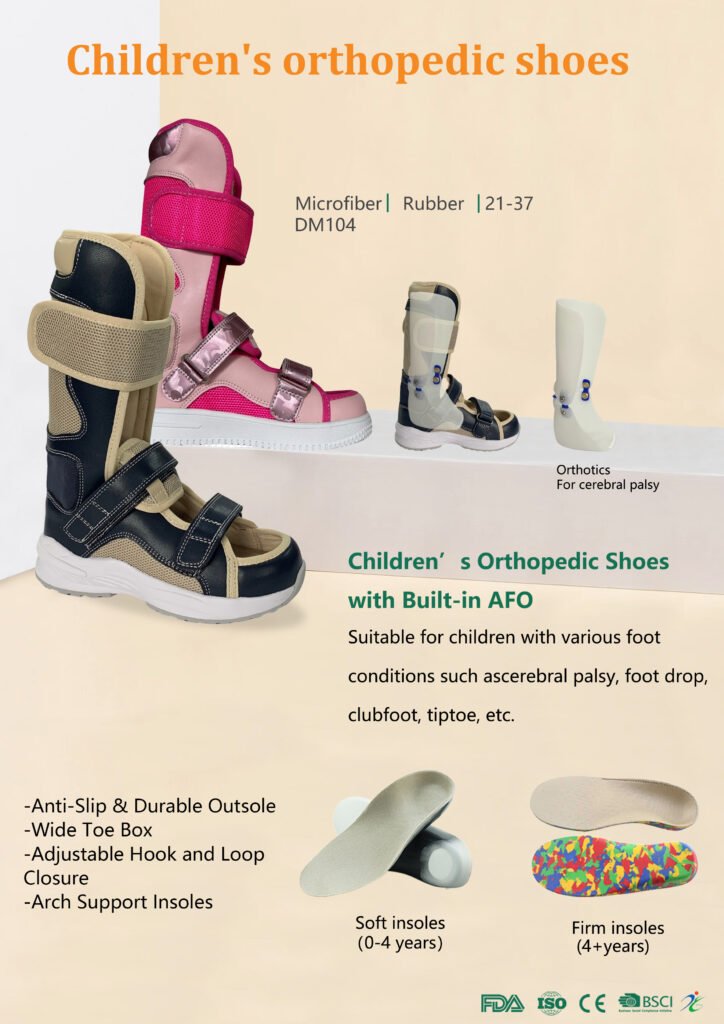 Children's orthopedic shoes