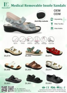 Medical Removable Insole Sandals