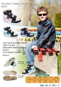 Middle Cut Kids Orthopedic Sneaker