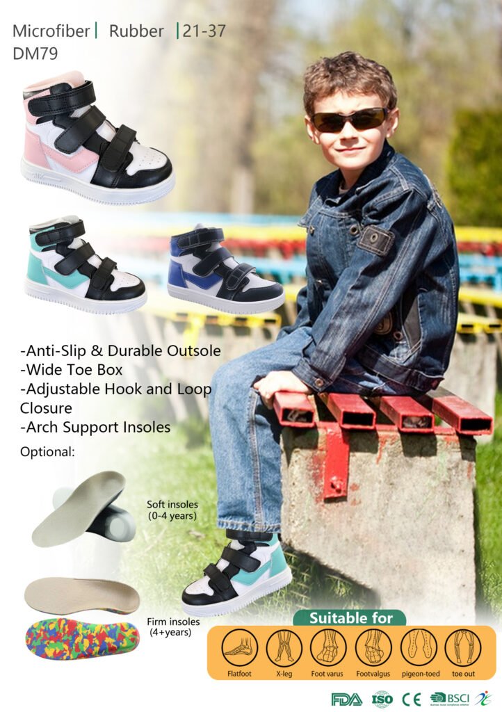 Middle Cut Kids Orthopedic Sneaker