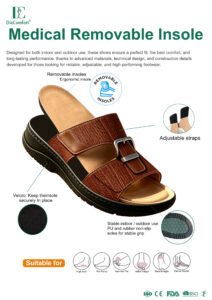 Removable Insoles Sandals