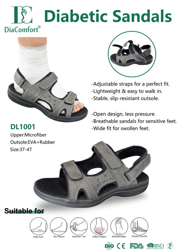 diabetic foot protection sandal