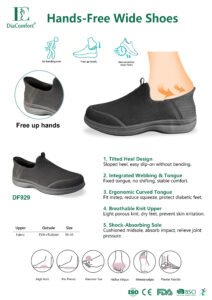 Hands-Free Wide Shoes
